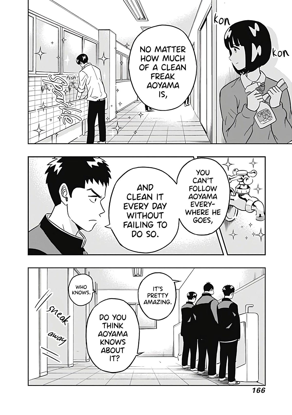 Read Clean Freak! Aoyama-Kun Chapter 11: Gotou-Chan Is Always Busy -  Manganelo