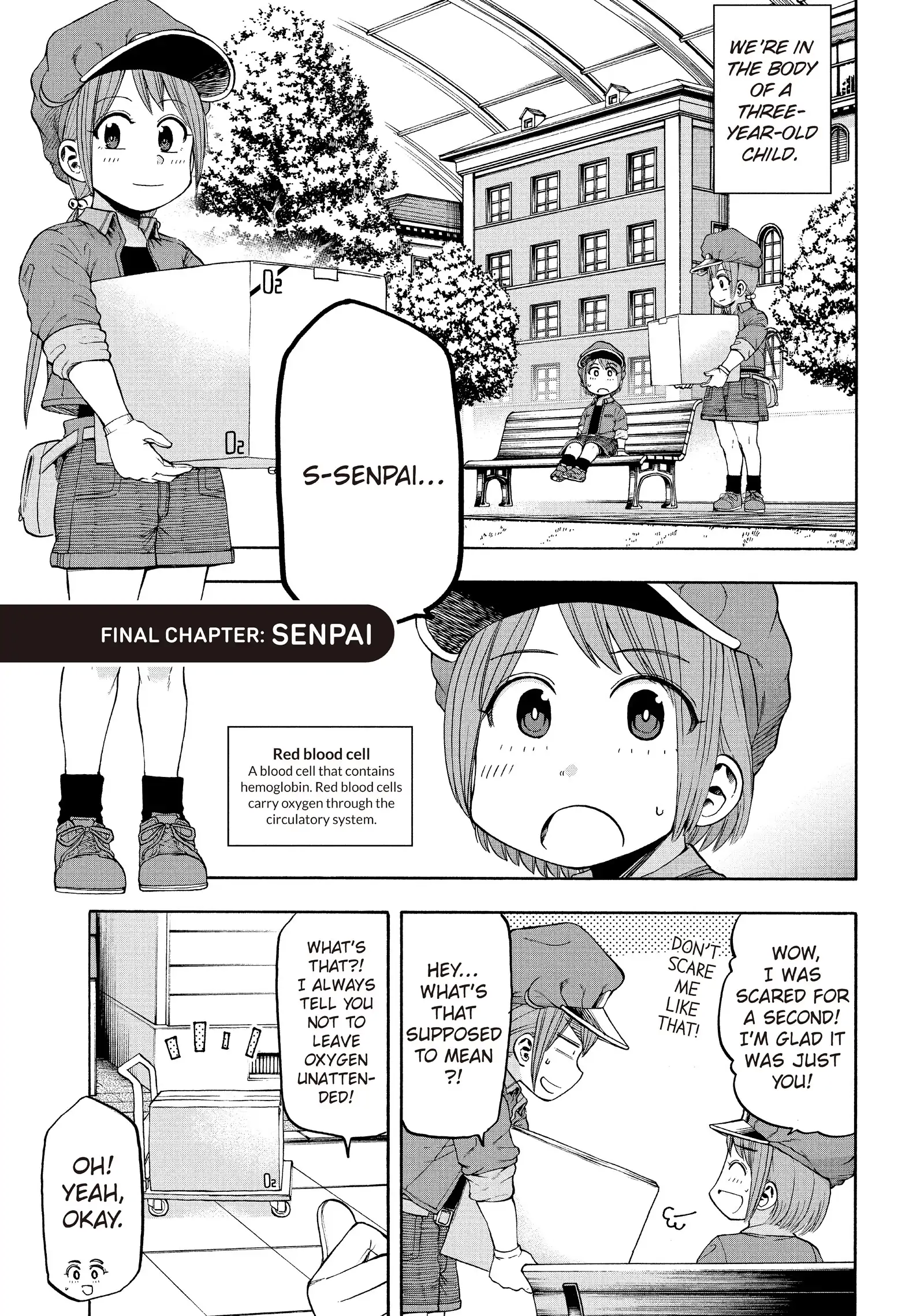 Hataraku Saibou White Ch.23 Page 2 - Mangago