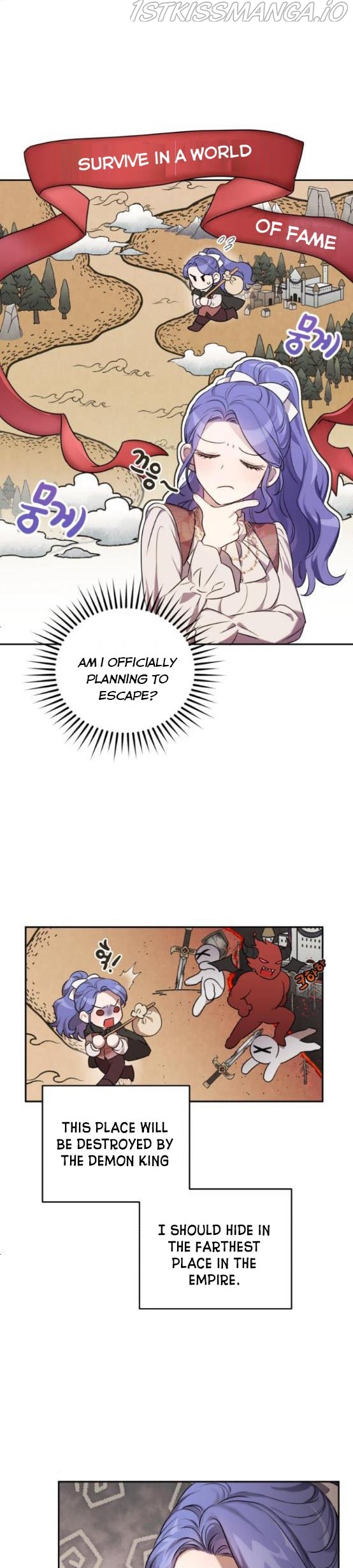 I Became The Villainess In An Anticlimactic Novel Chapter 2 I Became the Villainess in an Anticlimactic Novel Ch.2.5 Page 3 - Mangago