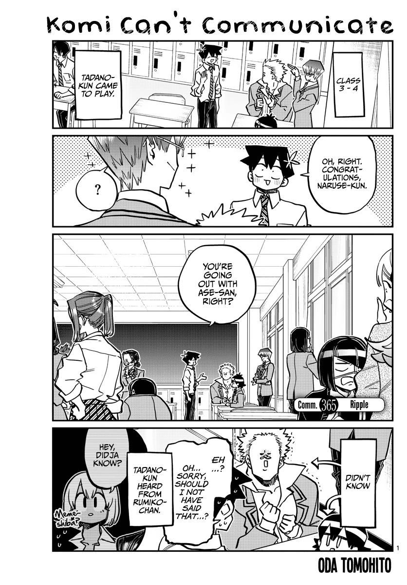 Komi-san wa Komyusho desu Ch.430 Page 15 - Mangago