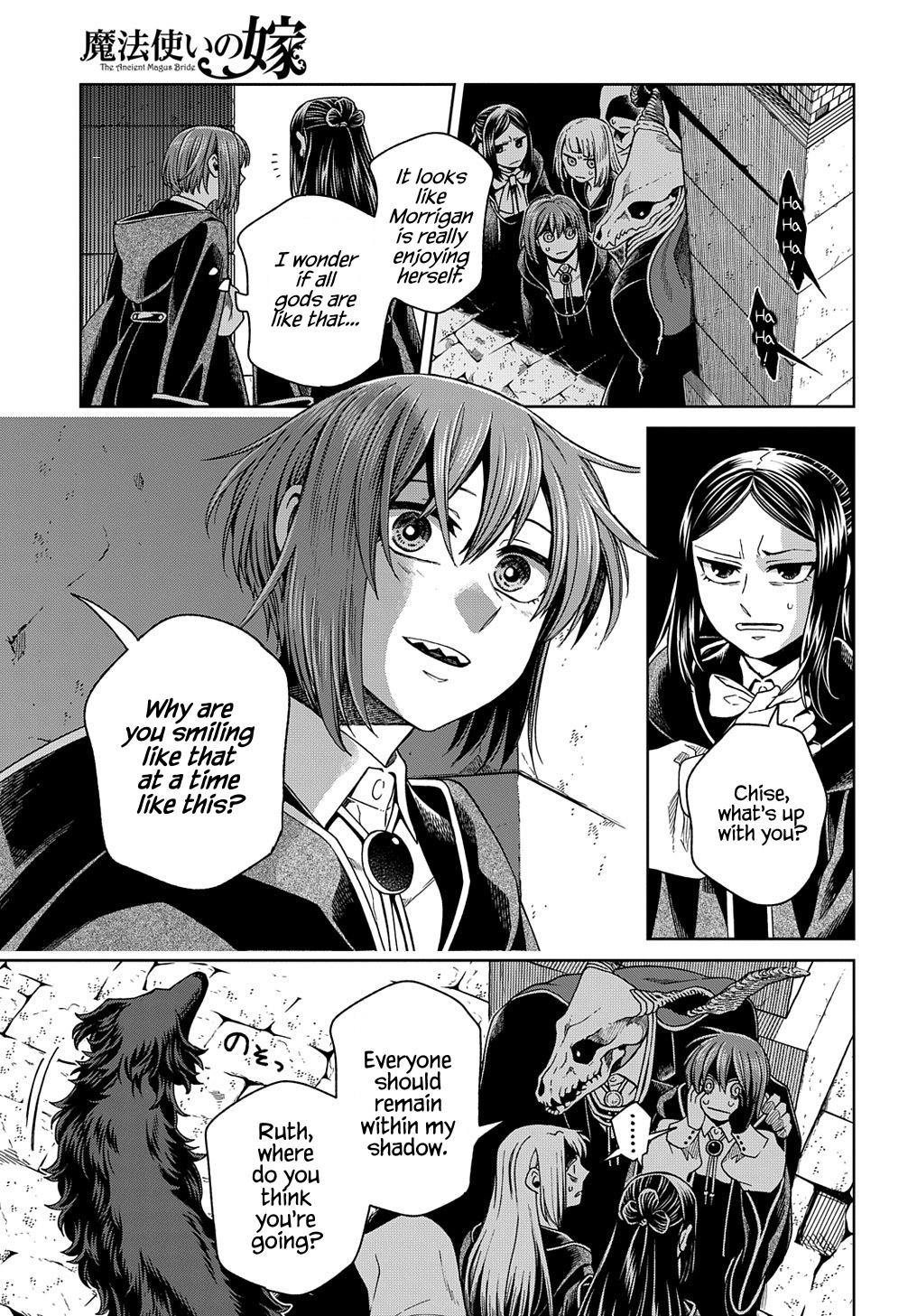 Read manga Mahou Tsukai no Yome Ch.042: It is the first step that is  troublesome. online in high quality