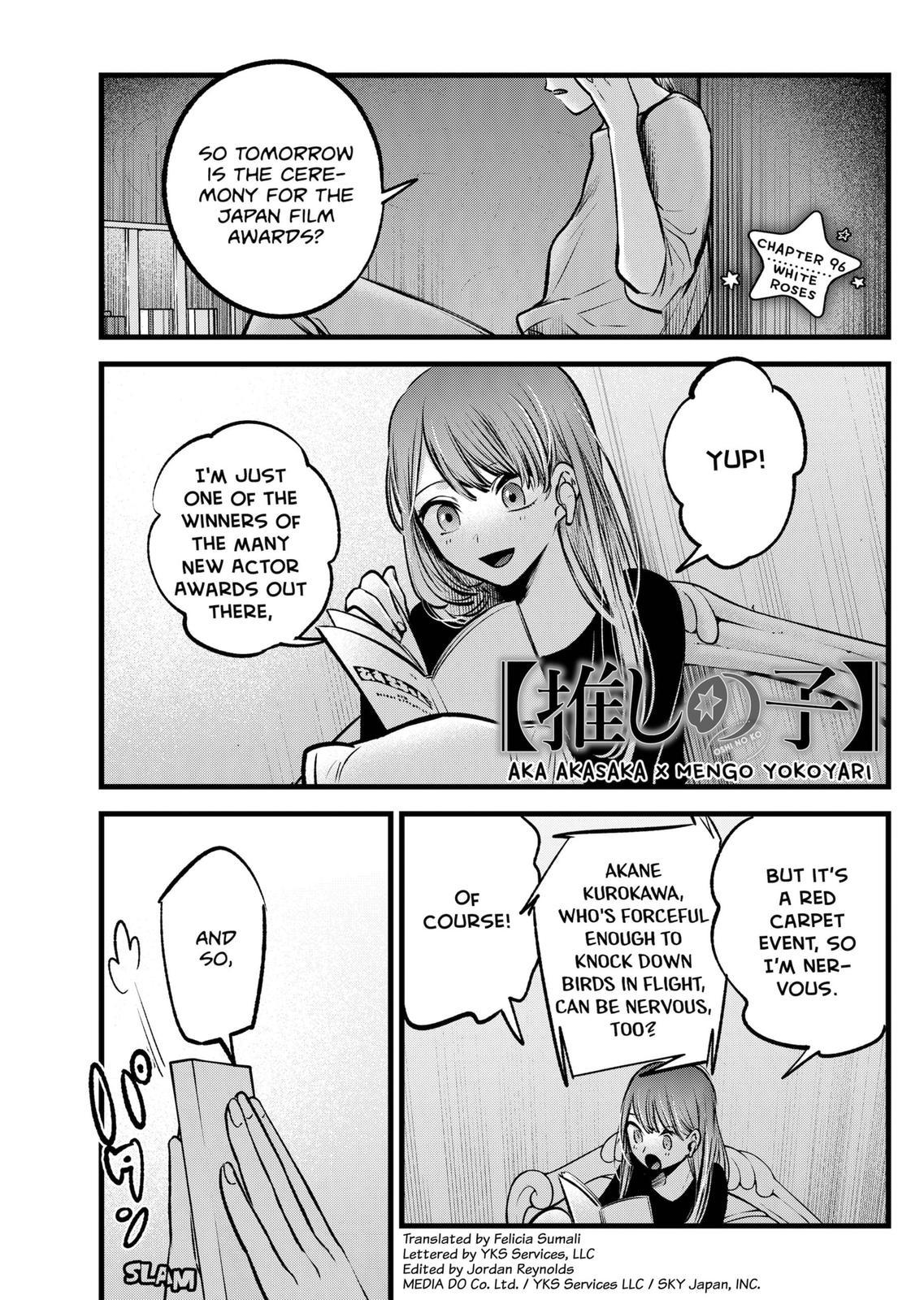 90.1 - Special Chapter, Page 1 - Oshi no Ko